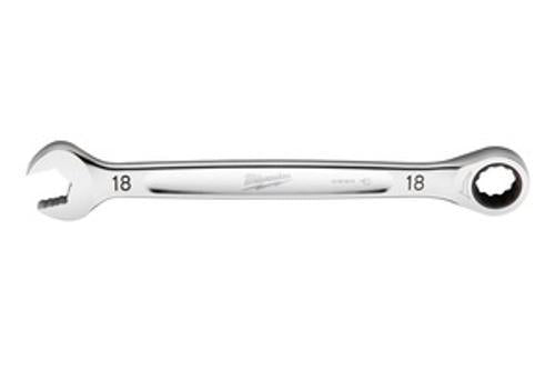 Ratcheting Combination Wrench - Milwaukee 18mm 45969318