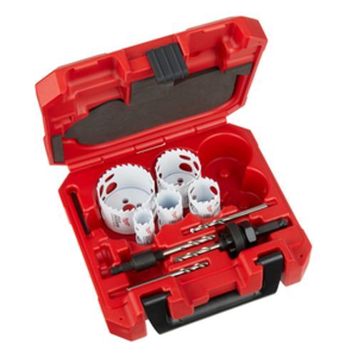 Hole Saw Kit Hole Dozer With Carbide Teeth 9 Piece - Milwaukee
