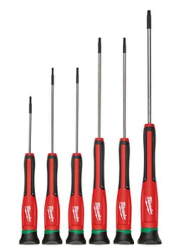 Screwdriver Set 6 Piece TORX Precision With Case 48222610 - Milwaukee