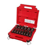SHOCKWAVE Impact Socket Set 1/2 Inch Drive 14 Piece Metric Deep 6 Point 49667014