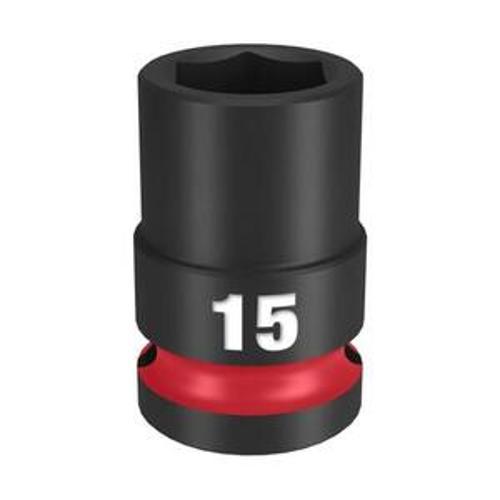 SHOCKWAVE Impact Socket 1/2 Inch Drive 15mm Standard 6 Point 49666247