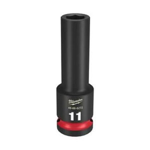 SHOCKWAVE Impact Socket 1/2 Inch Drive - Milwaukee 11mm Deep 6 Point 49666272