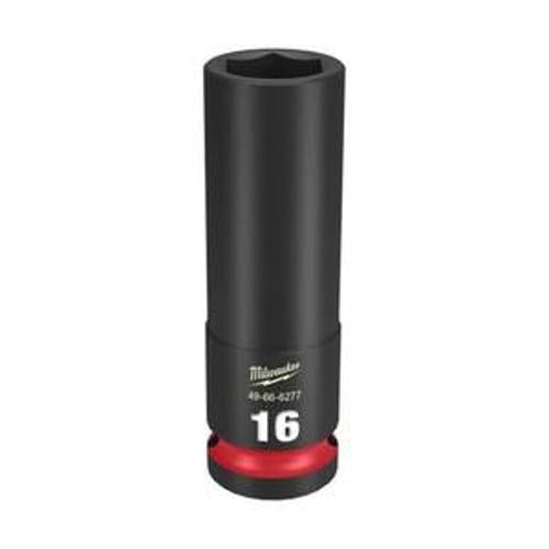 SHOCKWAVE Impact Socket 1/2 Inch Drive - Milwaukee 16mm Deep 6 Point 49666277