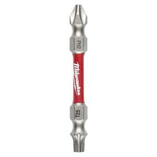 Shockwave Double ended bit PH2/Torx25 - Milwaukee 60mm 1 Pack 48324312