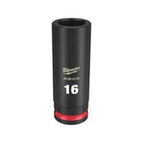 SHOCKWAVE Impact Socket 3/8 Inch Drive - Milwaukee 16mm Deep 6 Point