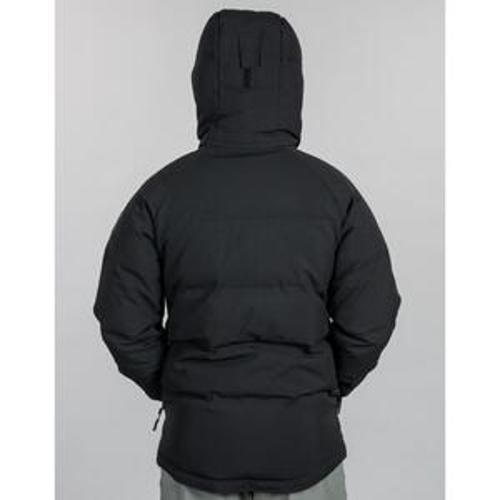 Men's Polar X Canvas Puffer Jacket Black - Bushbuck XS