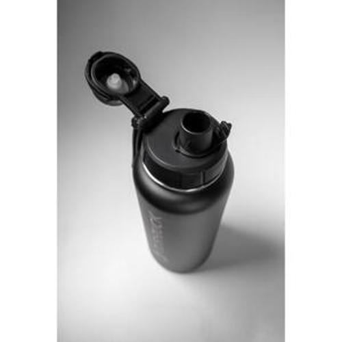 950ml Insulated Drink Bottle Black - Bushbuck