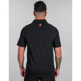 Seeker Technical Polo Tee Black - Bushbuck L