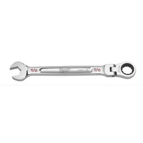 Ratcheting Combination Wrench SAE Flex Head 11/16 Inch - Milwaukee