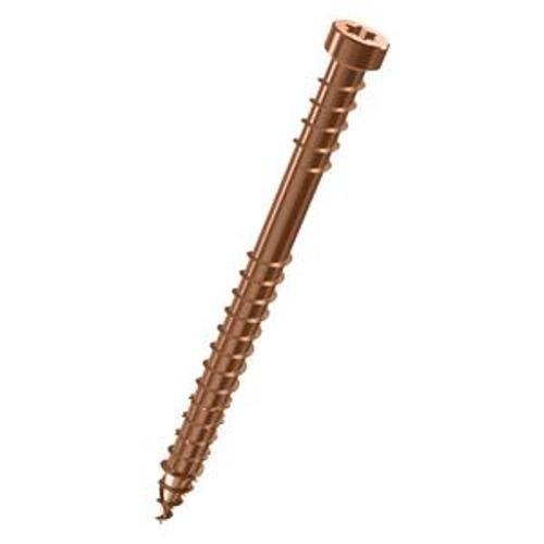 Decking Screw Cylindrical Head SS316 Bronze - Ecko 10g x 65 250