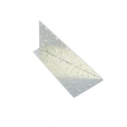 LUMBERLOK Diagonal Zinc Nailon Plate Left Hand Girt-To-Pole Cleat