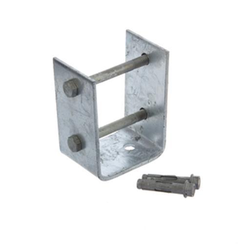 Post & Bearer Bracket Nail Bolt & 2 Dyna Bolts Included Galvanised B28 - BOWMAC