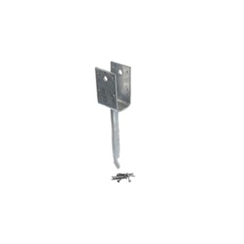 Post & Bearer Bracket Galvanised Nails Included Only B132 - BOWMAC