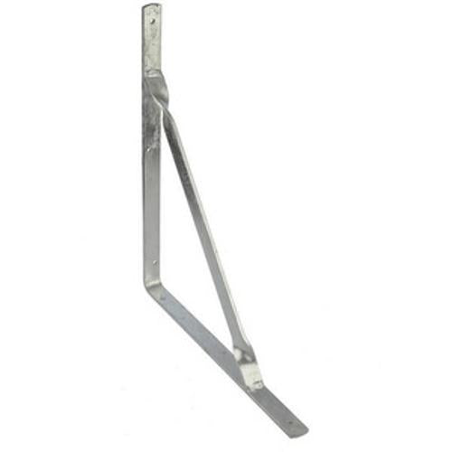 Angle Bracket With Gusset 409 x - BOWMAC 359mm Galvanised