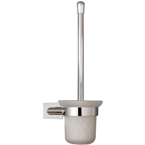 Porsha Toilet Brush Holder - Aquatica 375mm Chrome A6 TBH