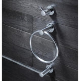 Centro Towel Stirrup 160 x - Heirloom 180mm Ring Chrome YCTRS