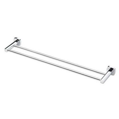 Veloso Towel Rail 650 x - Heirloom 48mm Chrome YVDTR600