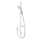 Koha Rail Shower Satinjet MKII White Faceplate KHSRCPWH - Methven