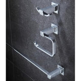 Kubix Toilet Roll Holder 140 x - Heirloom 110mm Chrome XTRN