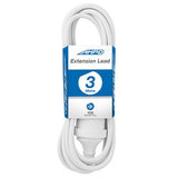 Extension Lead 3m 10A White - AMPD