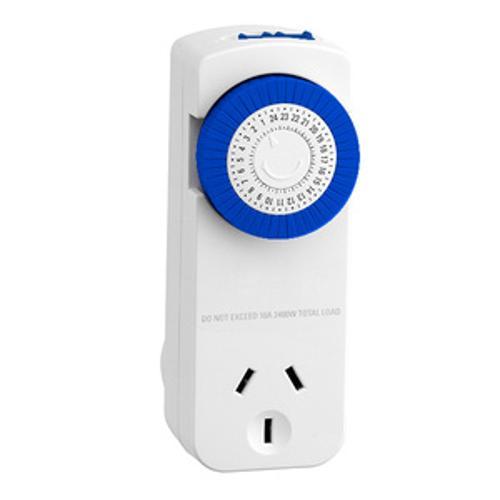 Mechanical Timer 24 Hours Double-Pole Switched - AMPD