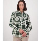 Egmont Shirt Pack Womens Moss/Blue Size 12 - Swanndri