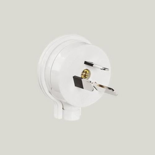 Plug Top 3-Pin Male Low Profile Side Entry White - HPM