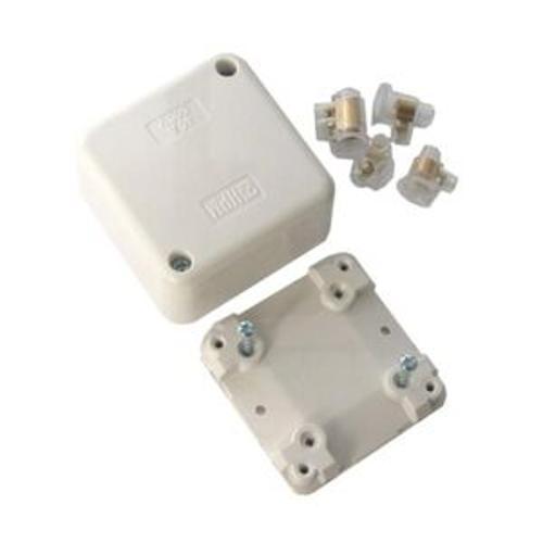 Junction Box 4 x 40A Connectors White - HPM