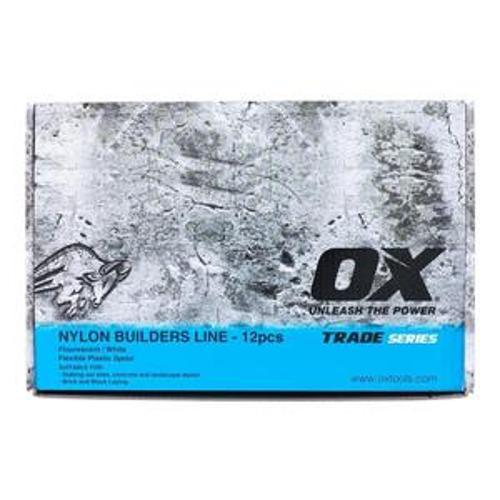Trade Builder's Line Number 12 100 Metre Lime - OX Tools