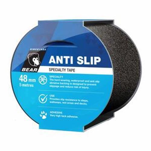 Bear Waterproof Anti-Slip Tape Black - NORTON 48mm x 5m Roll