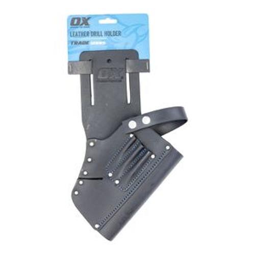 Trade Drill Holder Black Leather - OX-T265706