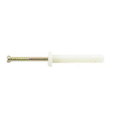 Round Head Nylon Anchor M6.5 - Ramset 38mm ZP 25 Pack