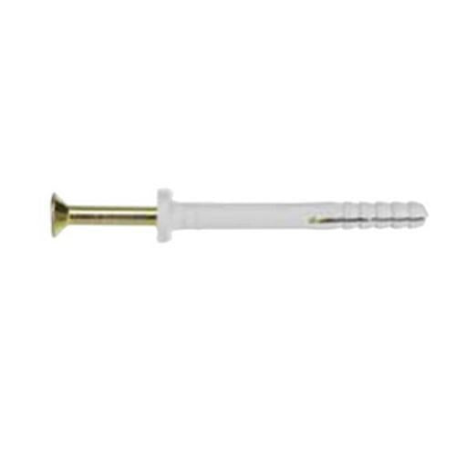 EasyDrive Countersunk Head Nylon Anchor M6 - Ramset 55mm Zinc Plated Pin 20 Pack