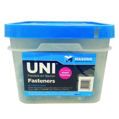 UNI Nail/Washer Stainless Steel For Use With Hammer - Masons 32mm 2500