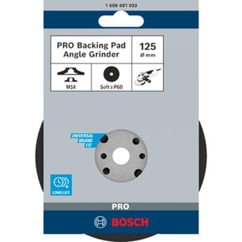 125mm M14 Spindle Rubber 12500rpm Backing Pad - Bosch