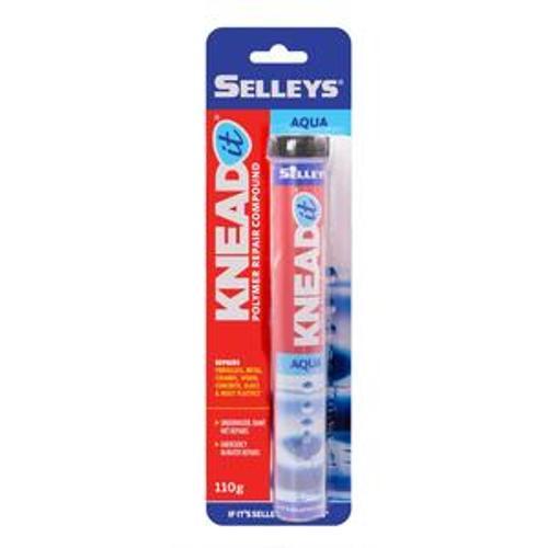 Knead It Aqua Epoxy Putty - Selleys 110g