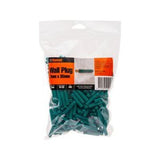 Wall Plug Masonry Anchor M7 diameter - Ramset 35mm long Green in 400 Pack
