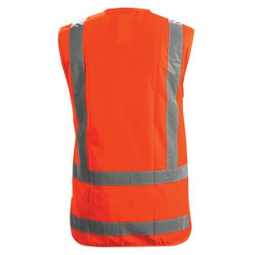 TTMC-W17 Polyester Vest Orange - Bison 5XL 52305O-5XL