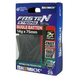Fasten Strong Bugle Head Batten Screw 14g 75mm Black T40 inc. Driver Bit 25pk