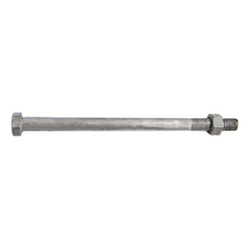 Engineer Bolt and Nut M16 x - Ecko 280mm Hex Head 4.6 Galvanised Steel