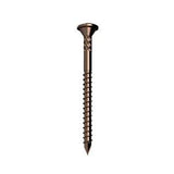 Bremick Bronze Deck Screw Raised 10g x 65mm 100 Box