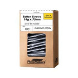 Batten Screw Bugle Head Hex Drive incl. driver bit Class 4 Galvanised 14g 75mm