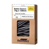 Batten Screw Bugle Head Hex Drive incl. driver bit Class 4 Galvanised 14g 150mm