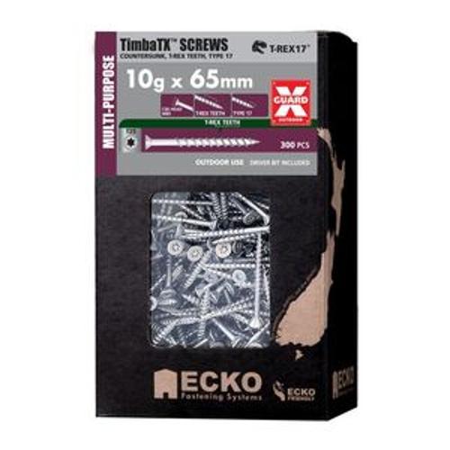 Timbatorx Screws Torx Drive - Ecko 10g 65mm Outdoor XGuard 300 Box