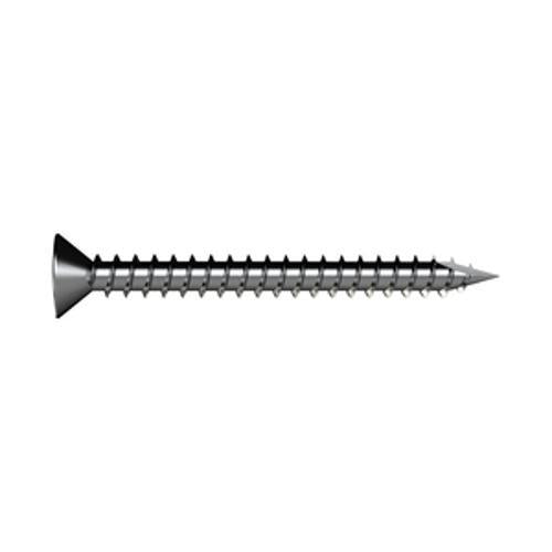 Cement Screw 10g x 40mm Countersink Head Square Drive T316 Stainless Steel