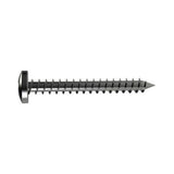 Self Tapping Screw 6gauge 20mm long Pan Head Square Drive T304 grade Stainless