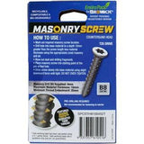 Masonry Screw Countersunk Head B8 T25 5 x - Bremick 45mm 100 Box