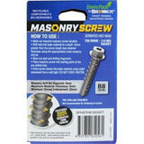 Masonry Screw HEX Head B8 T20 5 x - Bremick 30mm 100 Box
