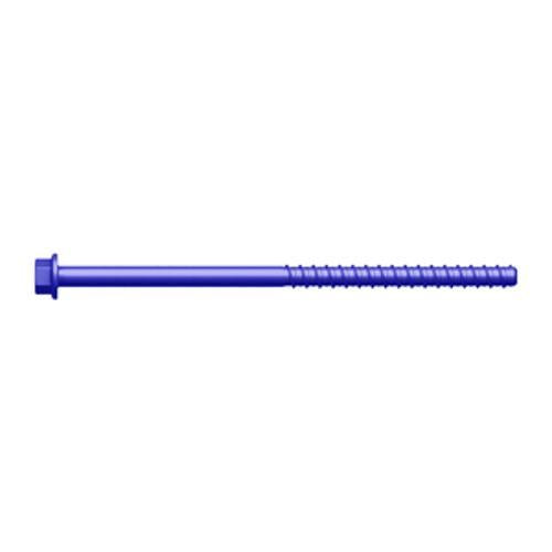 Hex Head Galvanised Screw Bolt Double-Bottom-Plate Anchor 10mm dia x 200mm len
