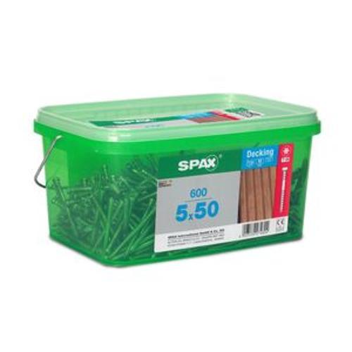 A2/304 Decking Screw Value Pack 5 x - SPAX 50mm